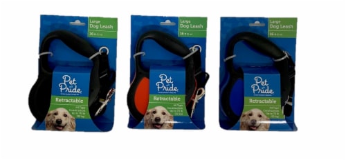 Pet Pride® Large Retractable Dog Leash Perspective: front