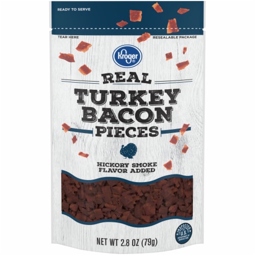 Kroger® Hickory Smoke Real Turkey Bacon Pieces, 2.8 oz - Kroger