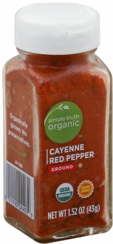 Simple Truth Organic™ Ground Cayenne Red Pepper Perspective: front
