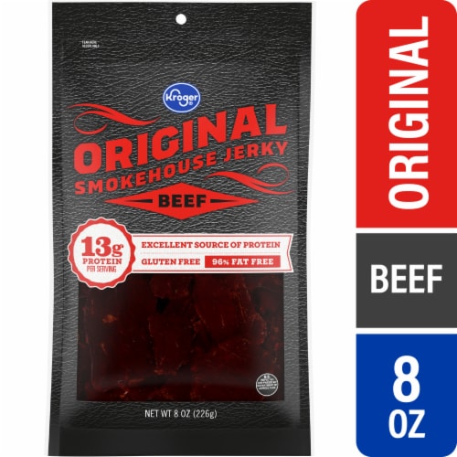 Kroger® Original Beef Smokehouse Jerky Perspective: front
