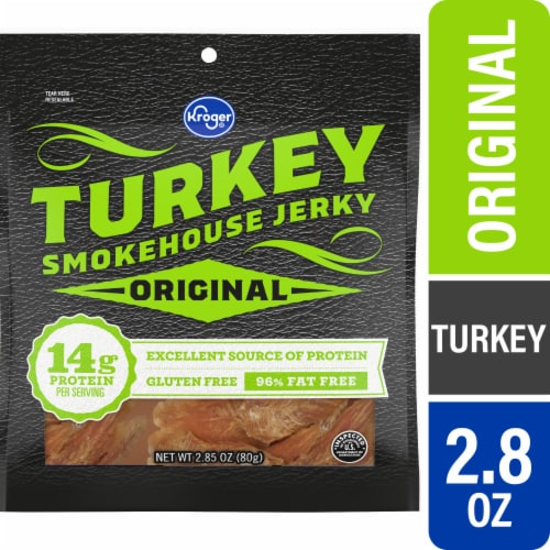 Kroger® Original Turkey Smokehouse Jerky Perspective: front