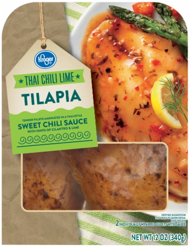 Kroger® Frozen Thai Chili Lime Tilapia Perspective: front