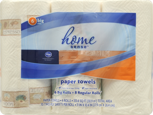Kroger®  Paper Towels Perspective: front