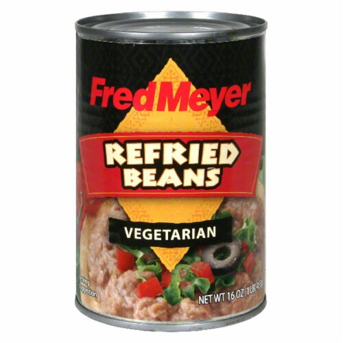 Fred Meyer® Vegetarian Refried Beans Perspective: front