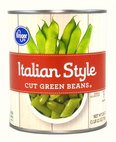 Kroger® Italian Style Cut Green Beans Perspective: front