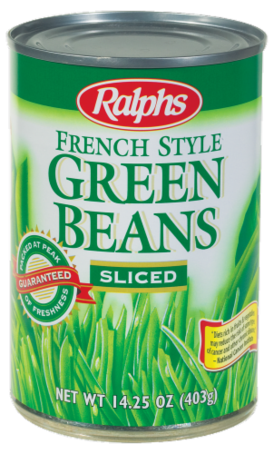 Ralphs Sliced French Style Green Beans Perspective: front