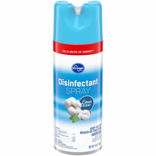 Kroger® Linen Scent Disinfectant Spray Perspective: front
