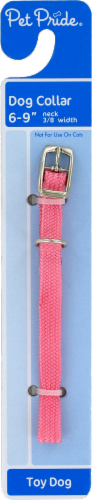 Pet Pride™ Toy Size Dog Collar Perspective: front