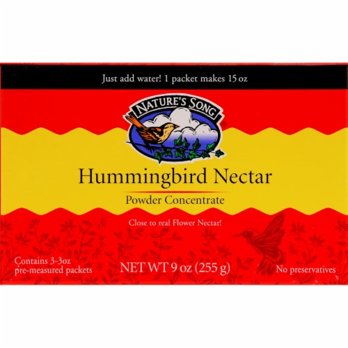 Nature's Song® Hummingbird Nectar Powder Concentrate Perspective: front