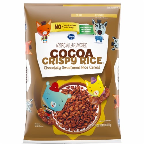 Kroger® Cocoa Crispy Rice Cereal Perspective: front
