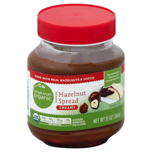 Smith S Food And Drug Simple Truth Organic Creamy Chocolate Hazelnut Spread 13 Oz