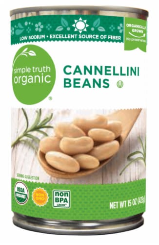 Simple Truth Organic® Cannellini Beans Perspective: front