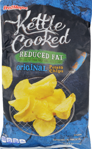 Fred Meyer® Reduced Fat Kettle Chips Perspective: front