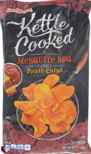 Fred Meyer® Mesquite BBQ Kettle Chips Perspective: front