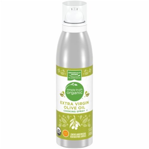 Simple Truth Organic™ Extra Virgin Olive Oil Cooking Spray Perspective: front