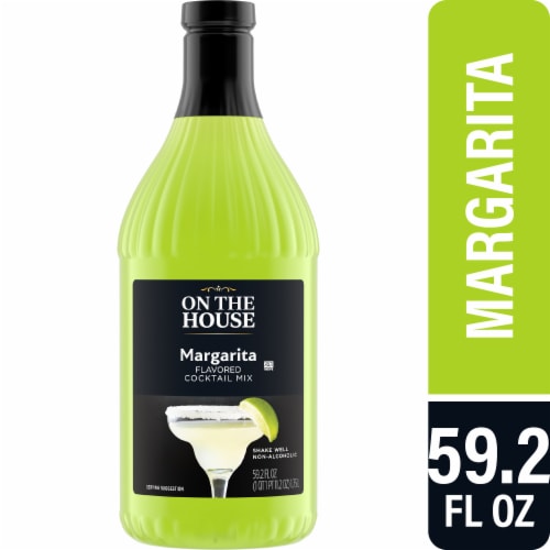 On The House Margarita Cocktail Mix Perspective: front
