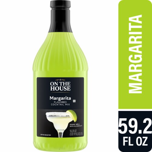 On The House Margarita Cocktail Mix Perspective: front