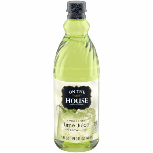On the House Lime Juice Perspective: front