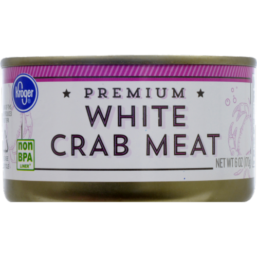 Kroger® Premium White Crab Meat Perspective: front