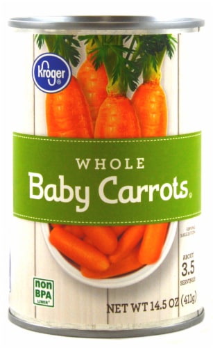Kroger® Whole Baby Carrots Perspective: front