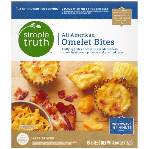 Calories in Simple Truth? All American Omelet Bites