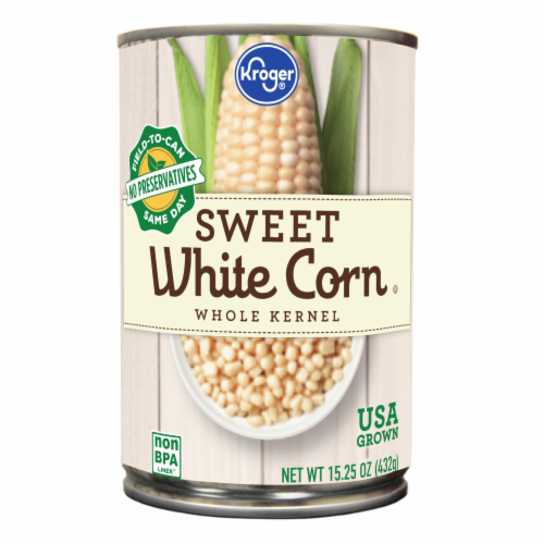 Kroger® Sweet White Whole Kernel Corn Perspective: front