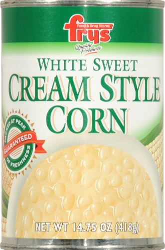 Fry's® White Sweet Cream Style Corn Perspective: front