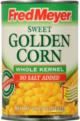 Fred Meyer® No Salt Added Sweet Golden Corn Perspective: front