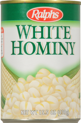 Ralphs White Hominy Perspective: front