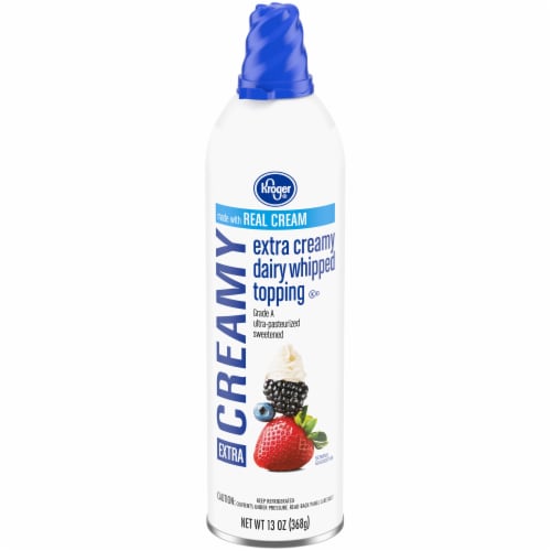 Kroger® Extra Creamy Dairy Whipped Cream Topping Perspective: front