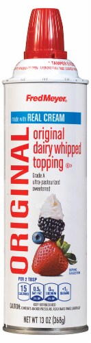 Fred Meyer® Original Dairy Whipped Topping Perspective: front