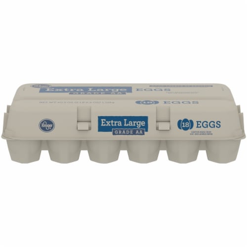 Kroger grade aa extra large eggs 18 ct kroger