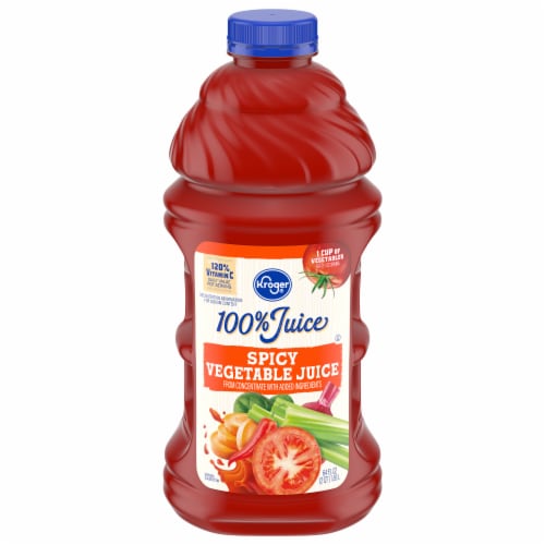 Kroger® Spicy 100% Vegetable Juice Perspective: front