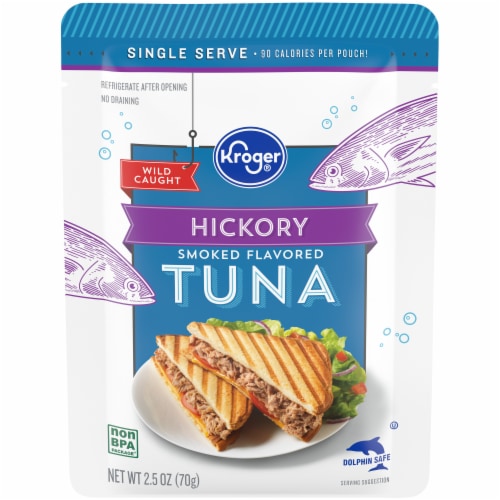 Kroger® Hickory Smoked Flavored Tuna Perspective: front