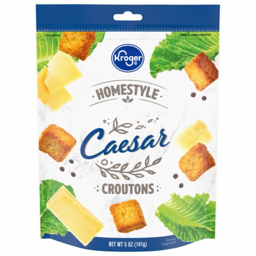 Kroger® Homestyle Caesar Croutons Perspective: front