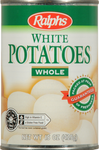 Ralphs Whole White Potatoes Perspective: front