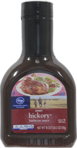 Kroger® Sweet Hickory Barbecue Sauce Perspective: front
