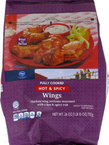 Kroger® Hot & Spicy Frozen Wings, 26 oz - Kroger