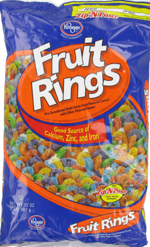 Kroger® Fruit Rings Cereal, 32 oz - Kroger