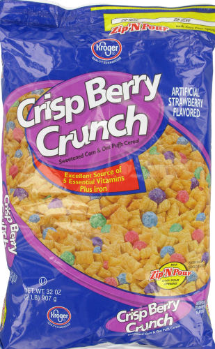 Kroger® Crisp Berry Crunch Cereal Perspective: front
