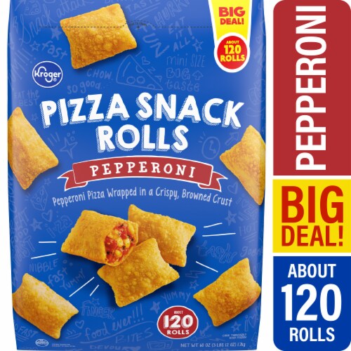 Kroger® Combination Frozen Pizza Snack Rolls BIG DEAL! Perspective: front