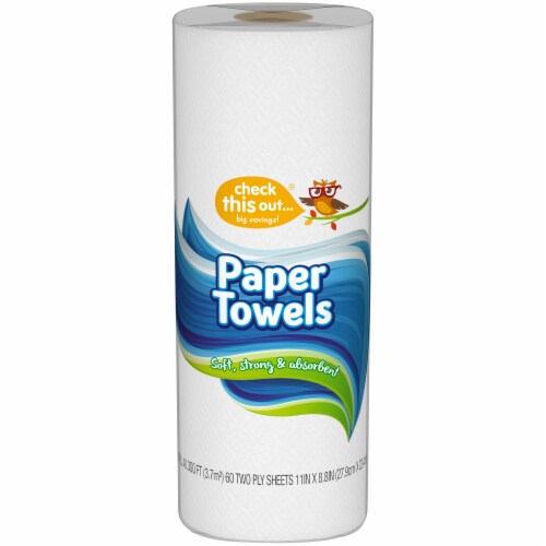 Check This Out® Paper Towels Perspective: front