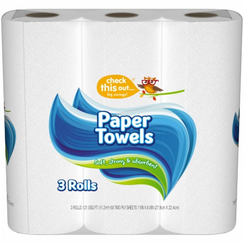 check this out...™ Paper Towels Perspective: front
