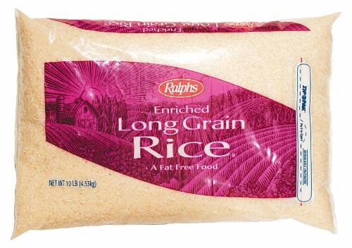 Ralphs Long Grain Rice Perspective: front