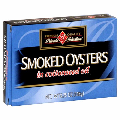 Private Selection® Fancy Smoked Oysters Perspective: front