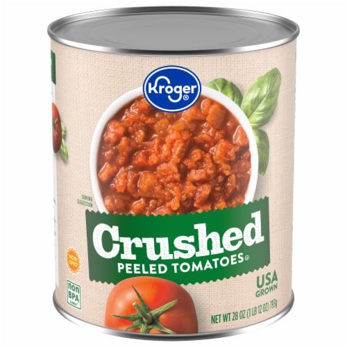 Kroger® Crushed Peeled Tomatoes Perspective: front