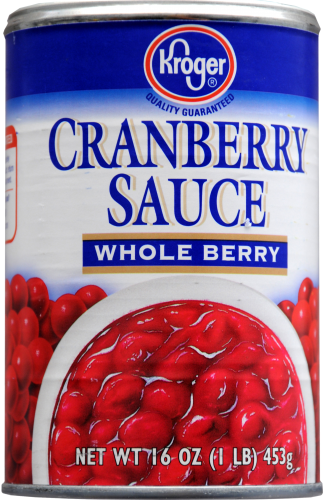 Kroger® Whole Berry Cranberry Sauce Perspective: front