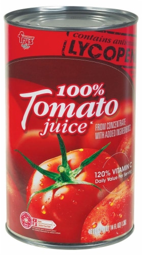 Fry's Tomato Juice Perspective: front