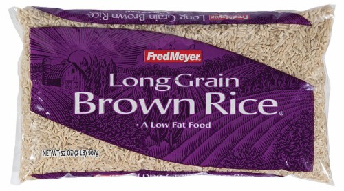 Fred Meyer® Long Grain Brown Rice Perspective: front