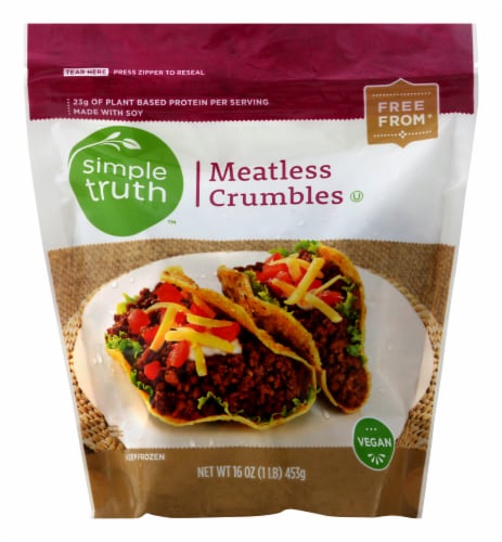 Simple Truth™ Meatless Crumbles Perspective: front